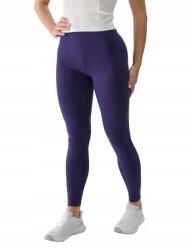 4F Női hosszú edző leggings magas derék 4F F195 sötétkék méret L (4FWMM00TTIGF195-031S-L)