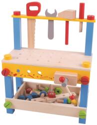 Bigjigs Toys Primul meu banc de lucru Set bricolaj copii
