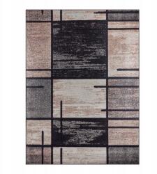 StandHeiz Szőnyeg 120x170 CM Szobába Barna Bézs Modern Csúszásgátló Bcf (64K)