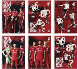Liverpool Spirálfüzet kockás LIVERPOOL A/4 70 lapos (7500154000) - robbitairodaszer