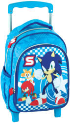  Sonic a sündisznó Trio gurulós ovis hátizsák, táska 30 cm (GIM33489072) - ostore