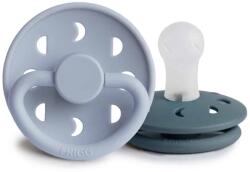 Frigg Cumik FRIGG MOON PHASE POWDER BLUE/ SLATE, 0-6 hó, szilikon