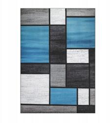 StandHeiz Szőnyeg 200X300 CM Kék-szürke Nappaliba Modern Geometrikus (9)