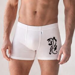 SmithBoxer Mintás stretch boxeralsók M méretben