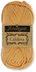 Scheepjes Cahlista 179 Topaz - sárgásbarna pamut fonal