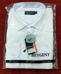 Beygent Gyerek fehér hosszúujjú 100% pamut klasszikus alkalmi ing kid's classic shirt