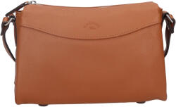 Katana Geantă de mână crossbody damă din piele Katana Babet - coniac