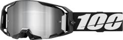 Ochelari cross atv 100% Armatic, lentila oglinda argintie, culoare rama negru (26013719PE) - mxenduro