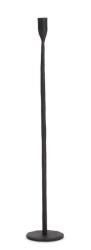 Bizzotto Sfesnic lumanare metal negru Tehri 11x60 cm (0187080Xdeco)