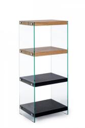 Bizzotto Raft, mdf si sticla, Line, 40x30x100.5 cm (0734004deco) Raft