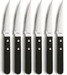 Amefa Set 6 cutite Amefa Friptura, negru, inox Tacam