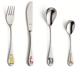 Amefa Set 4 tacamuri pentru copii Amefa Safari, inox, 4 piese Tacam