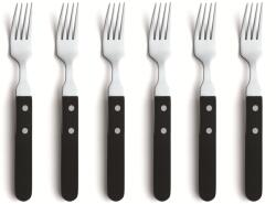 Amefa Set 6 furculite Amefa Friptura, negru, inox Tacam
