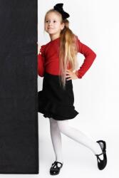 YO Club Dresuri albe microfibra pentru fete, 40 DEN - RA09-01 (Marime: 92-98) (12159)