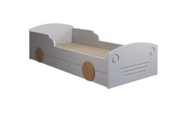  Pat pentru copii Levke alb/stejar 80/160 cm (74812042)