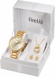  Set bijuterii cadou 4 piese auriu (547626) Ceas