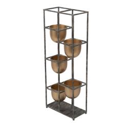  Suport de flori Golden 30/15/79 cm (5Y3484)