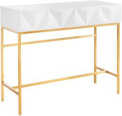  Consola inalta Minfi alba 110/50/85 cm (37400528)