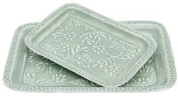  Set 2 tavi Baroque verde (39683) Tava