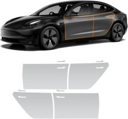 FDAIUN TPU Fólia Tesla Model 3 Lökhárító és Fényszóró Védelem - Átlátszó Karosszériavédő Fólia 2020-2023 Modellekhez, Karcálló, UV-álló