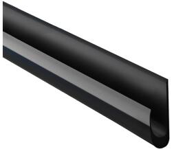 Adunsiaoto J-profilú öntapadós esővédő gumicsík PVC - fekete