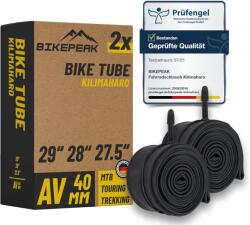 BikePeak Kilimaharo MTB kerékpár belső gumi Schrader szelep 40mm - 29/28/27, 5" - 2 db