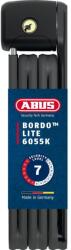 ABUS Bordo Lite 6055K SH összecsukható kerékpárzár tartóval - fekete - 85 cm