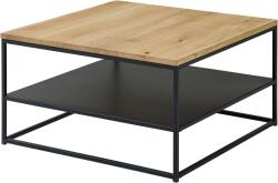  STOLKOM Masuta de cafea Tilda stejar 75/75/40 cm (59658652) Masa de cafea