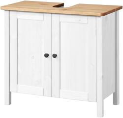  Masca chiuveta Sylt alb/miere 64/30/60 cm (97985235)