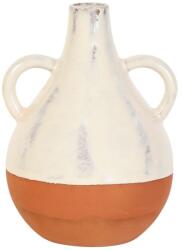  Vaza Elyah alb/terracotta 15, 5/23 cm (37670)