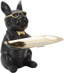  Statueta Bulldog cu suport carti vizita 19/20/23, 5 cm (0119560000)