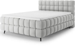 Marta Pat boxspringbett Sabeno gri deschis 140/200 cm (BO-SAB-03TON_1.4)