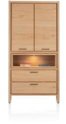  Dulap Nystead stejar 100/42/200 cm (52148-DUN) Garderoba