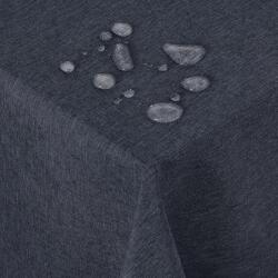 Deconovo Vízálló Asztalterítő - Sötétszürke Téglalap Alakú Textil Terítő Konyhába, Étkezőbe - Tartós, Mosható - Több Méretben