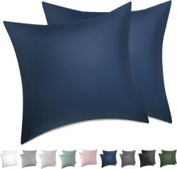 Bedsure pamut párnahuzat 2 db - 40x80 cm, kék