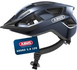 ABUS Aduro 3.0 LED kerékpáros sisak hátsó lámpával - sportos városi bukósisak férfiaknak és nőknek mindennapi és sportos túrákhoz