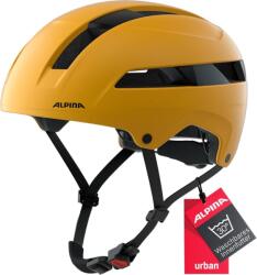 Alpina Soho Urban kerékpáros sisak - égett sárga matt - 51-56 cm fejkerület