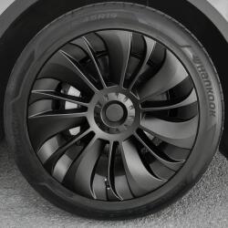 KAVANIC Tesla Model Y kerékborítás 19", matt fekete, Cyclone stílus, 4 db (2020-2023)