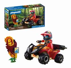 Playmobil - Quad off road pentru aventura si explorare (4008789720641)