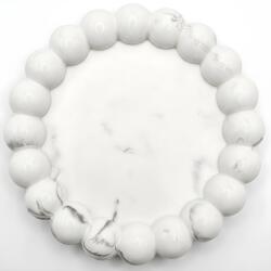 HARAHU Tavă de design Perla - Alb / Argintiu KP41059 Tava