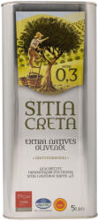 Sitia 0.3 Ulei de Masline Extravirgin PDO Sitia, Aciditate 0, 3%, Presat la Rece, Creta, 5L