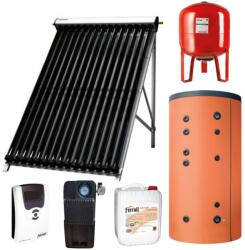 Ferroli Pachet confort panouri solare Ferroli cu 2x25 tuburi vidate ECOTUBE NEW 25 cu boiler bivalent Ecounit 500 litri (CONFORT50UNIT5002CWB)