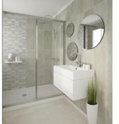 Vilo Lambriu PVC-U Vilo Motivo de perete, decor Mozaic Marmura Alba - 2, 65 mp cutie (4 bucati), 2650 250 8 mm (DF-3020937)