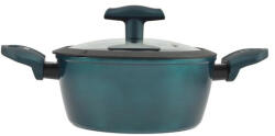 Perfect Home Tapadásmentes Alumínium Lábas Üvegfedővel 24 cm, 4 L Sea Line