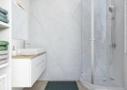 Vilo Lambriu PVC-U Vilo Motivo de perete, decor Marmura Alba Carrara - 2, 65 mp cutie (4 bucati), 2650 250 8 mm (DF-3020962)