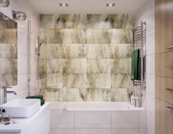 Vilo Lambriu PVC-U Vilo Motivo de perete, decor Marmura Bej Biscuite - 2, 65 mp cutie (4 bucati), 2650 250 8 mm (DF-3020941)