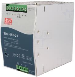 MEAN WELL Alimentator pulsatoriu DIN 24V 20A (SDR-480-24)