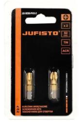 Jufisto Set 2 biti PH2 Jufisto 25 mm, 1/4 inch, din otel aliat S2 (W29A012) Surubelnita