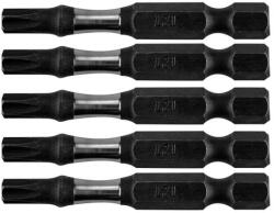 NEO TOOLS Set biti de impact Torx T27x50 mm, 1/4, 5 piese, otel S2, NEO (09-586) Surubelnita