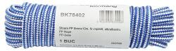 Breckner Germany Franghie PP impletita alb-albastru 8 mm x 10 m Breckner Germany (BK78402)